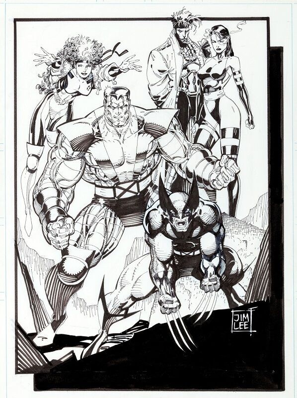 Find out the values of original Jim Lee comic art pieces. Get yours appraised if you have comic book artwork by Jim Lee for Marvel or DC.