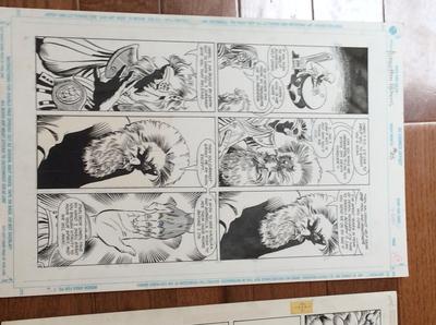 15 Marvel Original Art Pages