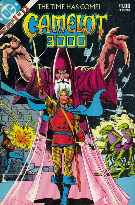 Camelot 3000 is one of Brian Bolland's more unusual works. Click for values