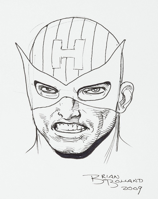 Hawkeye Commission by Brian Bolland Sold for $185