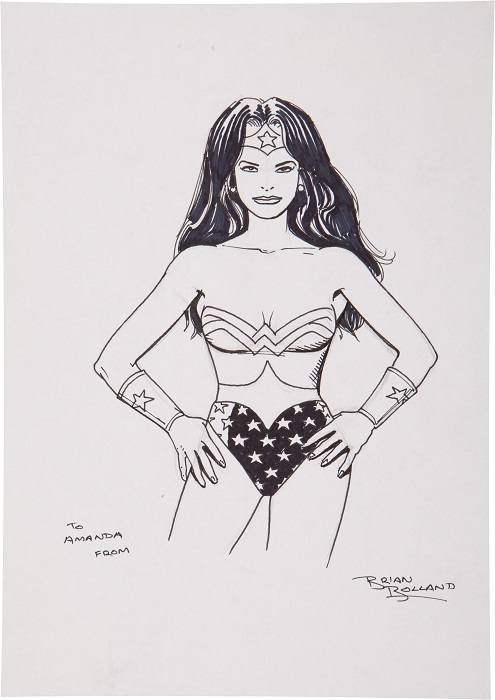Wonder Woman Commission by Brian Bolland Sold for $167