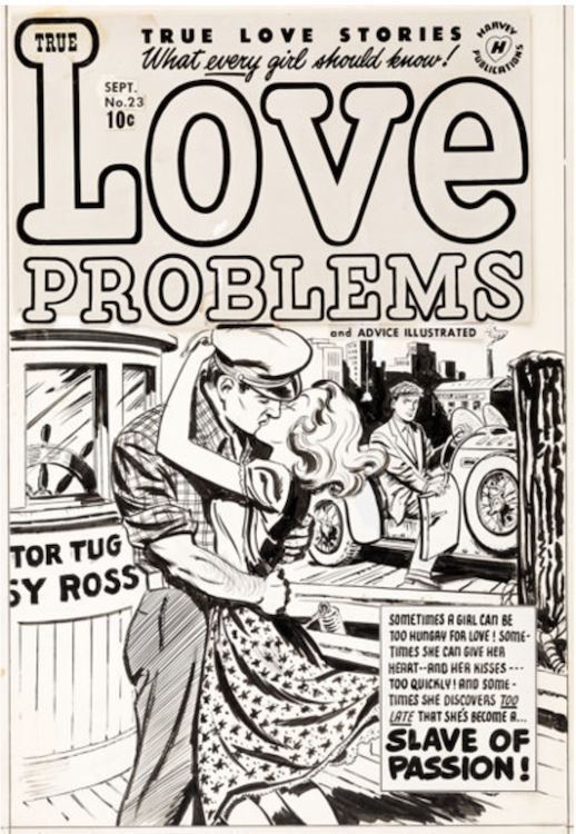 True Love Problems and Advice Illustrated #21 Cover Art by Al Avison sold for $2,160. Click here to get your original art appraised.
