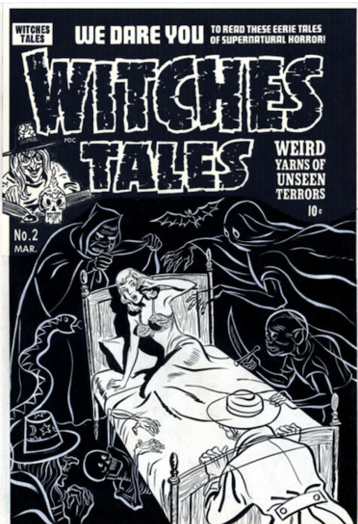 Witches Tales #2 Cover Art by Al Avison sold for $2,760. Click here to get your original art appraised.