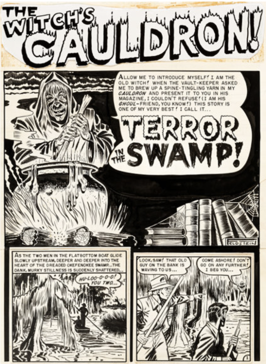 Vault of Horror #15 Complete 7-Page Story by Al Feldstein sold for $36,000. Click here to get your original art appraised.