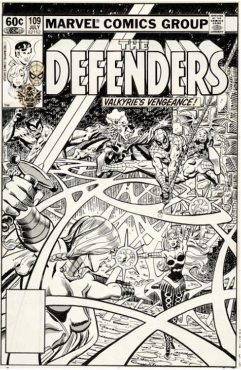 The Defenders #109 Cover Art by Al Milgrom sold for $9,000. Click here to get your original art appraised.