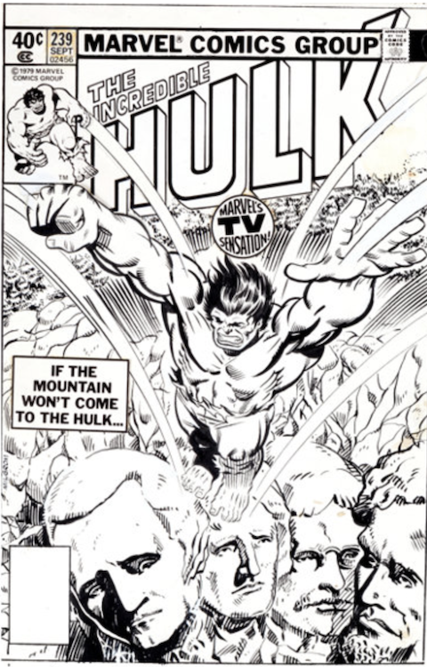 The Incredible Hulk #239 Cover Art by Al Milgrom sold for $5,675. Click here to get your original art appraised.