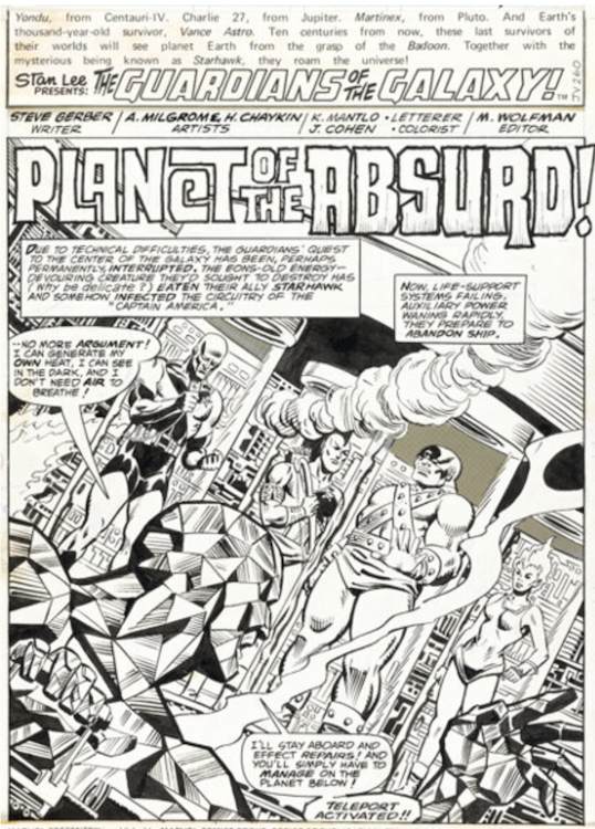 Marvel Presents #5 Splash Page 1 by Al Milgrom sold for $15,600. Click here to get your original art appraised.