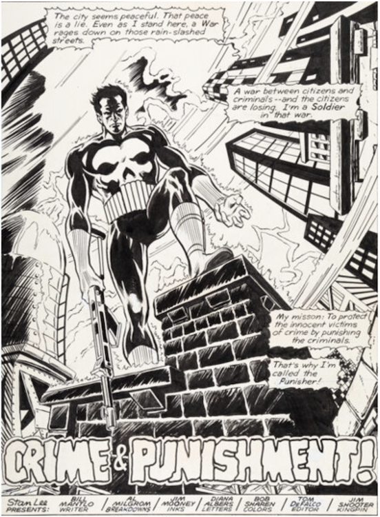 Spectacular Spider-Man #82 Splash Page 1 by Al Milgrom sold for $18,000. Click here to get your original art appraised.