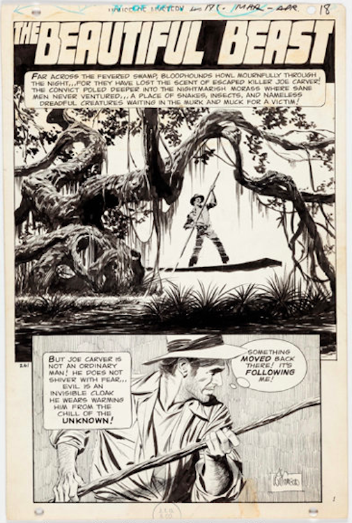 House of Mystery #185 Page 18 by Al Williamson sold for $17,925. Click here to get your original art appraised.