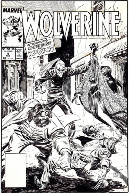 Wolverine #4 Cover Art by Al Williamson sold for $7,470. Click here to get your original art appraised.