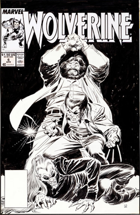 Wolverine #6 Cover Art by Al Williamson sold for $7,770. Click here to get your original art appraised.