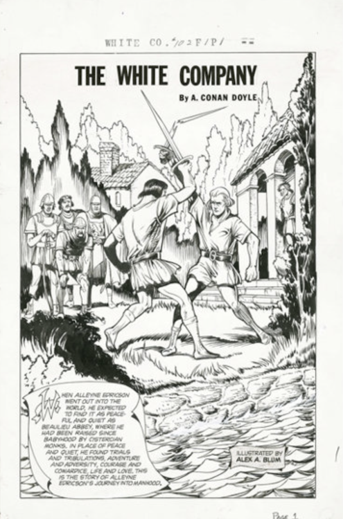 Classics Illustrated #102 Complete 44-Page Story by Alex Blum sold for $1,035. Click here to get your original art appraised.