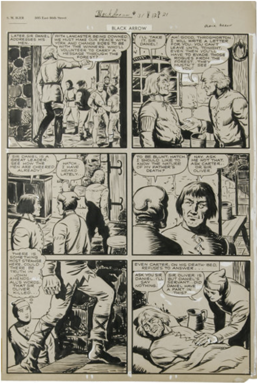 Classics Illustrated #31 Group of 10 by Alex Blum sold for $570. Click here to get your original art appraised.