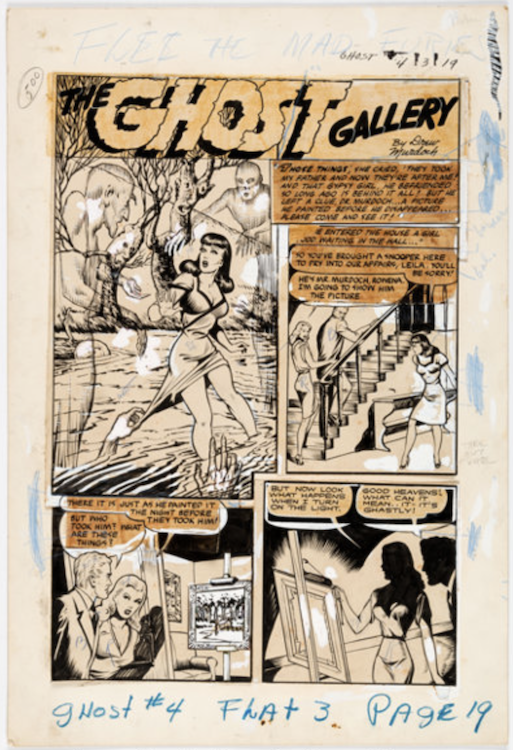 Ghost Comics #4 Page 10 by Alex Blum sold for $2,880. Click here to get your original art appraised.