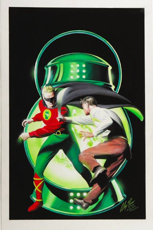 Overstreet Comic Book Price Guide #27 Cover Art by Alex Ross sold for $17,925. Click here to get your original art appraised.