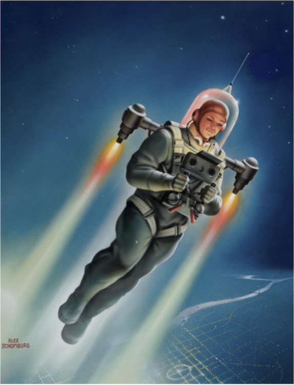 Science Fiction Plus Cover Art by Alex Schomburg sold for $11,875. Click here to get your original art appraised.