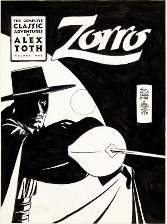 Zorro Volume #1 Cover Art by Alex Toth sold for $12,600. Click here to get your original art appraised.