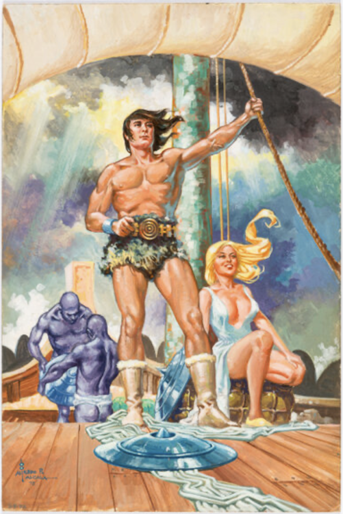 Conan Painting by Alfredo Alcala sold for $840. Click here to get your original art appraised.