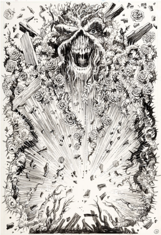 The Swamp Thing #52 Splash Page 13 by Alfredo Alcala sold for $3,120. Click here to get your original art appraised.
