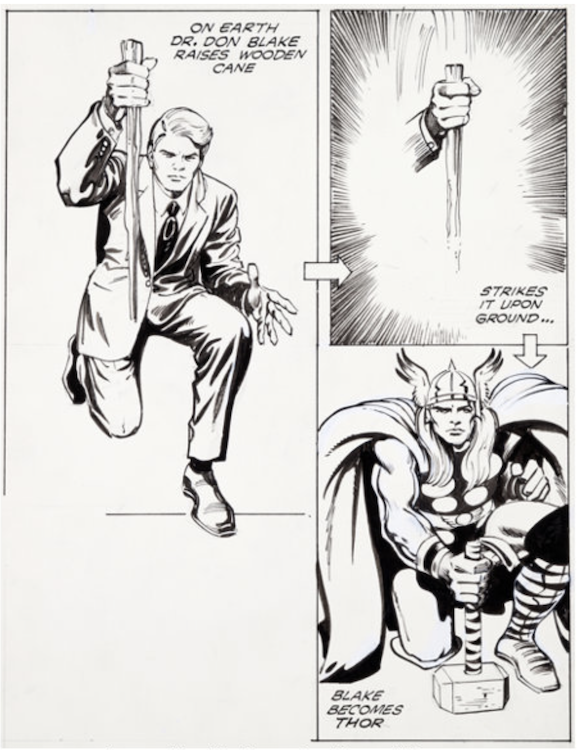 Thor Concept Illustration by Alfredo Alcala sold for $2,270. Click here to get your original art appraised.