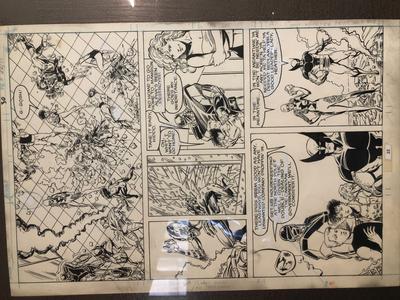 Alpha Flight Original Art by Jim Lee