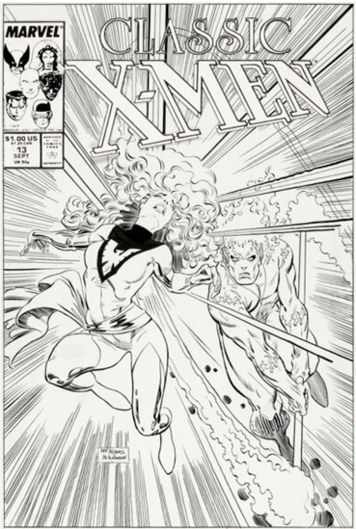 Classic X-Men #13 Cover Art by Arthur Adams sold for $24,000. Click here to get your original art appraised.
