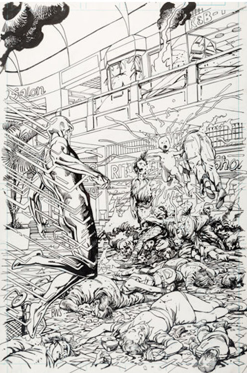 Solar, Man of the Atom #9 Cover Art by Barry Windsor Smith sold for $11,350. Click here to get your original art appraised.