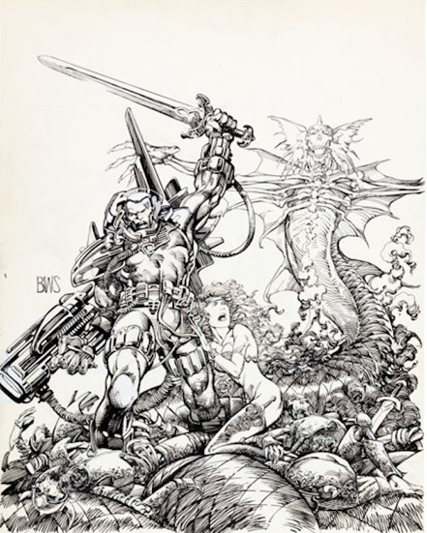 Stormwatch Unpublished Cover Art by Barry Windsor Smith sold for $8,365. Click here to get your original art appraised.