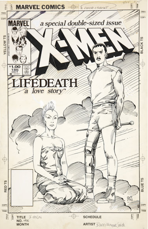 Uncanny X-Men #186 Cover Art by Barry Windsor Smith sold for $9,560. Click here to get your original art appraised.