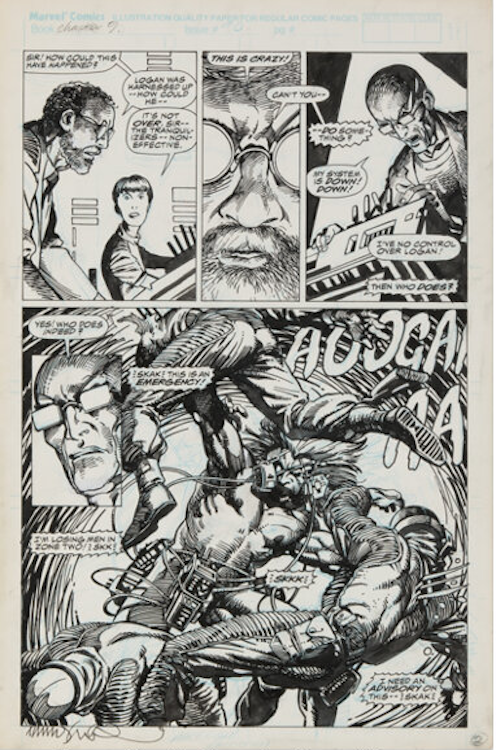 Weapon X #80 Page 2 by Barry Windsor Smith sold for $20,400. Click here to get your original art appraised.