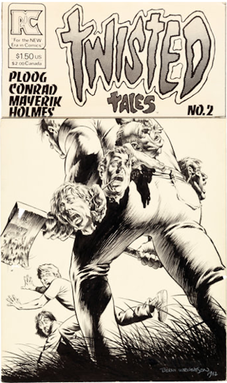 Twisted Tales #2 Cover Art by Bernie Wrightson sold for $35,850. Click here to get your original art appraised.