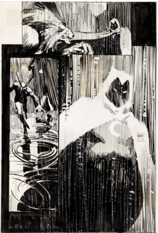 Moon Knight #30 Page 27 by Bill Sienkiewicz sold for $9,375. Click here to get your original art appraised.