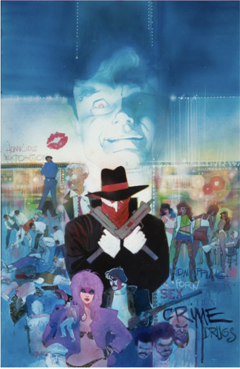 The Shadow #6 Cover Art by Bill Sienkiewicz sold for $10,755. Click here to get your original art appraised.