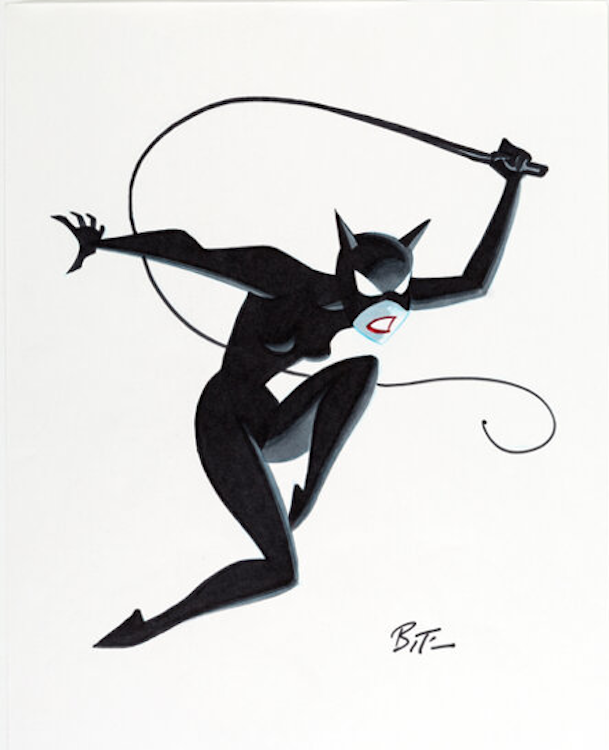 Catwoman Illustration by Bruce Timm sold for $1,680. Click here to get your original art appraised.