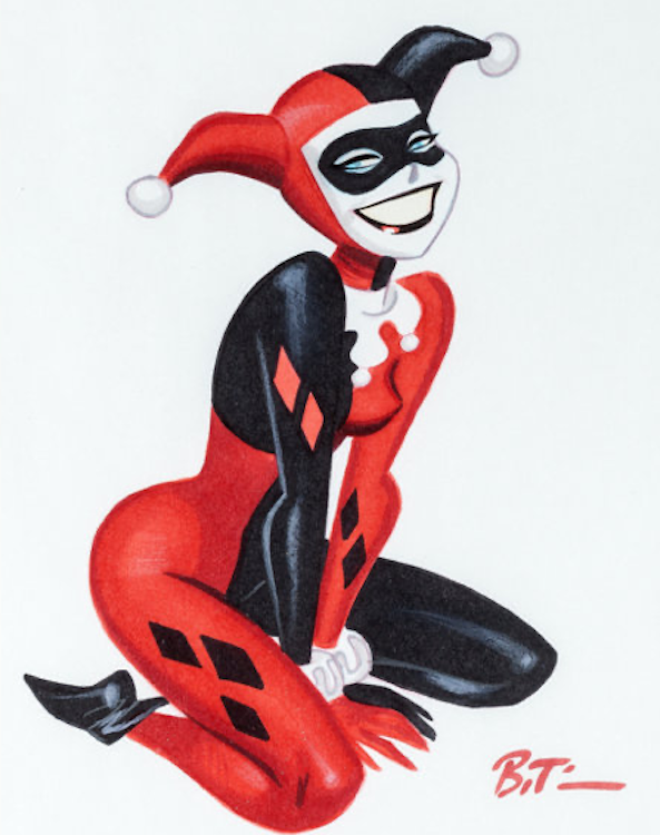 Harley Quinn Illustration by Bruce Timm sold for $1,790. Click here to get your original art appraised.