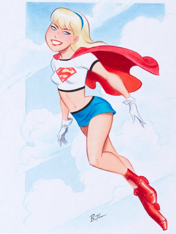 Supergirl Illustration by Bruce Timm sold for $1,430. Click here to get your original art appraised.