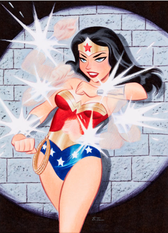 Wonder Woman Illustration by Bruce Timm sold for $5,520. Click here to get your original art appraised.