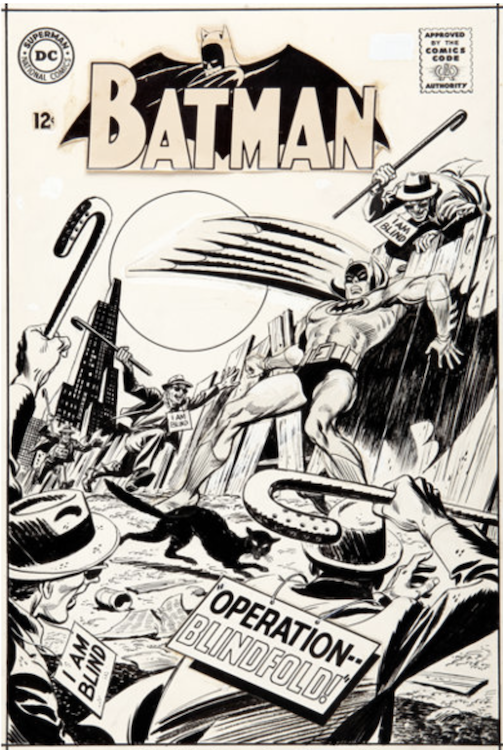 Batman #204 Cover Art by Carmine Infantino sold for $15,600. Click here to get your original art appraised.