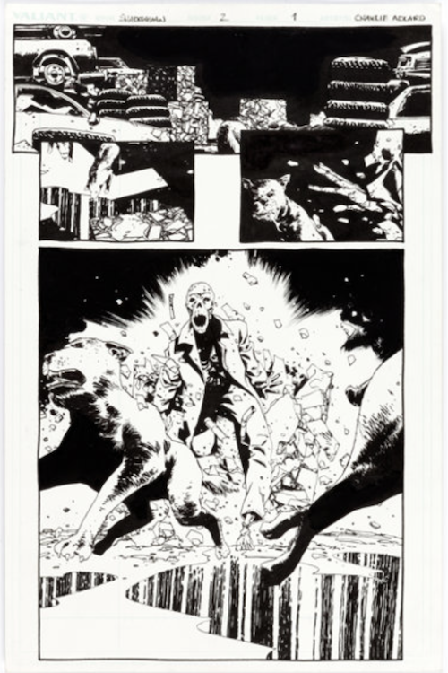 Shadowman #6 Complete 21-Page Story by Charlie Adlard sold for $780. Click here to get your original art appraised.