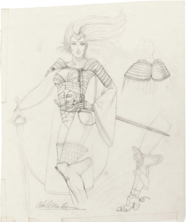 Heavy Metal Preliminary Sketch by Chris Achilleos sold for $335. Click here to get your original art appraised.