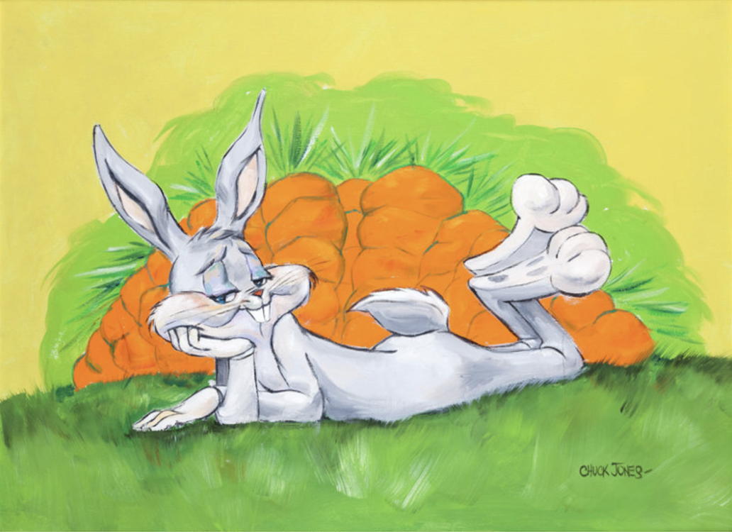 Bugs Bunny Painting by Chuck Jones sold for $20,315. Click here to get your original art appraised.