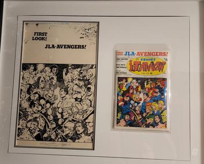 Comics Interview #6 cover art by George Perez 