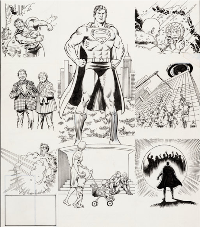 Superman #423 Cover Art by Curt Swan sold for $52,800. Click here to get your original art appraised.