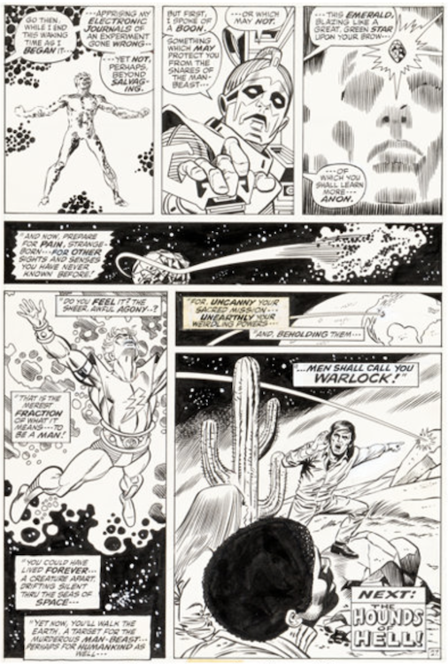 Marvel Premiere #1 Page 27 by Dan Adkins sold for $7,770. Click here to get your original art appraised.