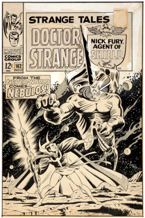 Strange Tales #162 Cover Art by Dan Adkins sold for $63,000. Click here to get your original art appraised.
