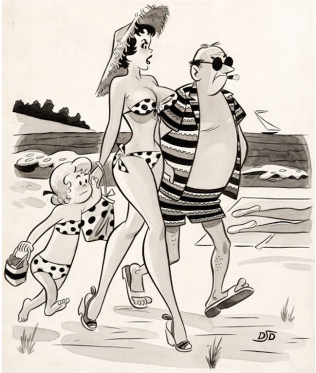 Joker June 1956 Illustration by Slick Rick sold for $2,640. Click here to get your original art appraised.