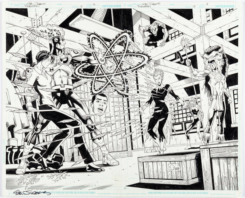 The Fury of Firestorm: The Nuclear Man #19 Page 2-3 by Dan Jurgen sold for $1,320. Click here to get your original art appraised.