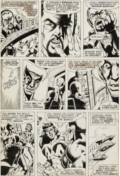 X-Men #94 Page 14 by Dave Cockrum sold for $45,600. Click here to get your original art appraised.