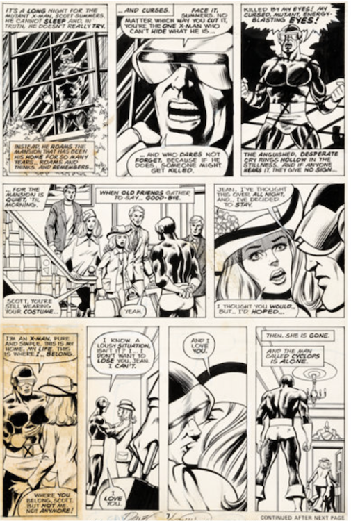 X-Men #94 Page 5 by Dave Cockrum sold for $21,600. Click here to get your original art appraised.