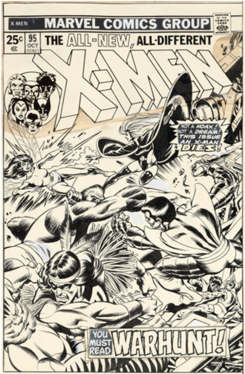 X-Men #95 Cover Art by Dave Cockrum sold for $155,350. Click here to get your original art appraised.